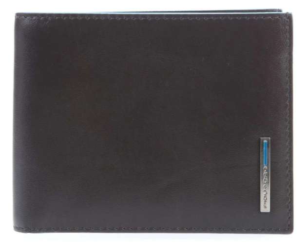 Кошелек мужской Piquadro Blue Square, кожа натуральная, темно-коричневый  [pu1241b2r/mo]